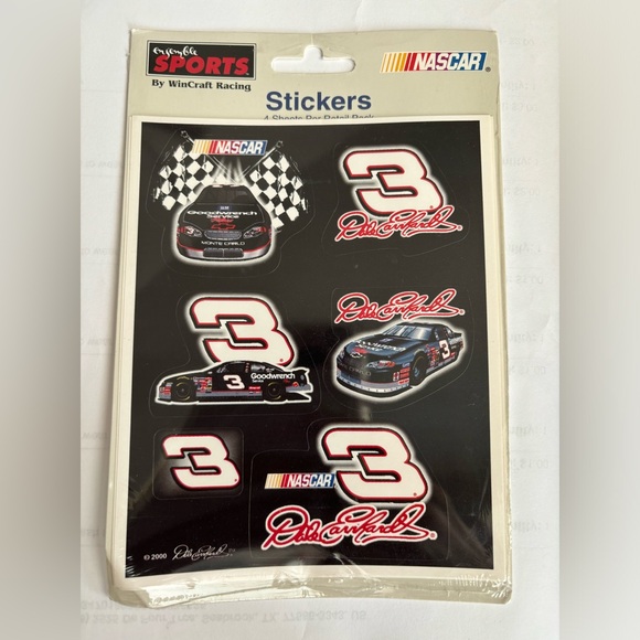 NASCAR.‎ Stickers, magnets cards, and mini vehicle.  1216 - Picture 2 of 7